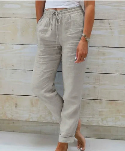 Roberta - Lässige Hose Mit Kordelzug