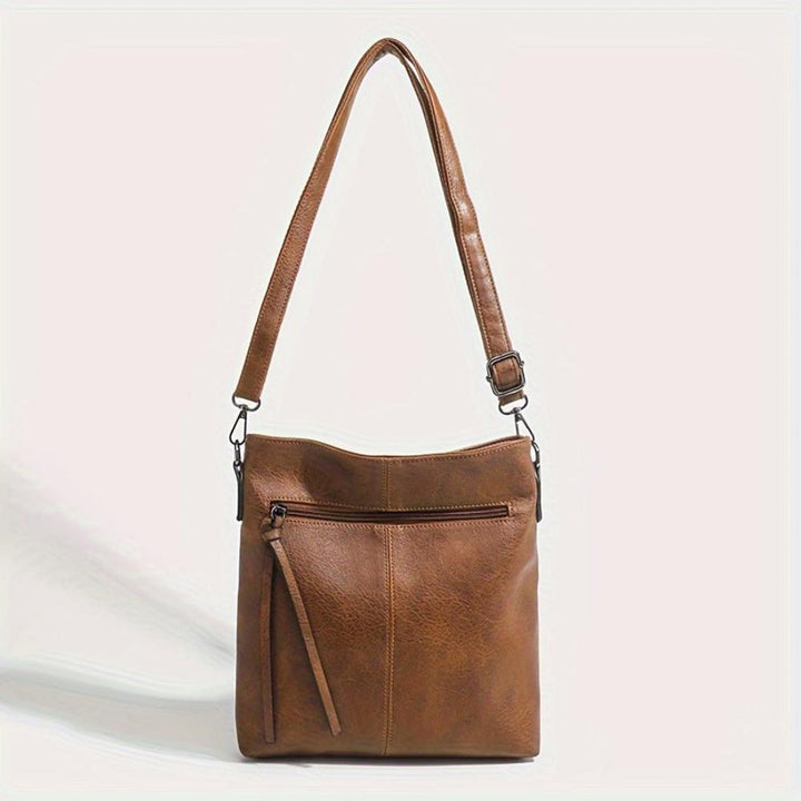 Liina – Vintage-Umhängetasche mit Schachbrettmuster
