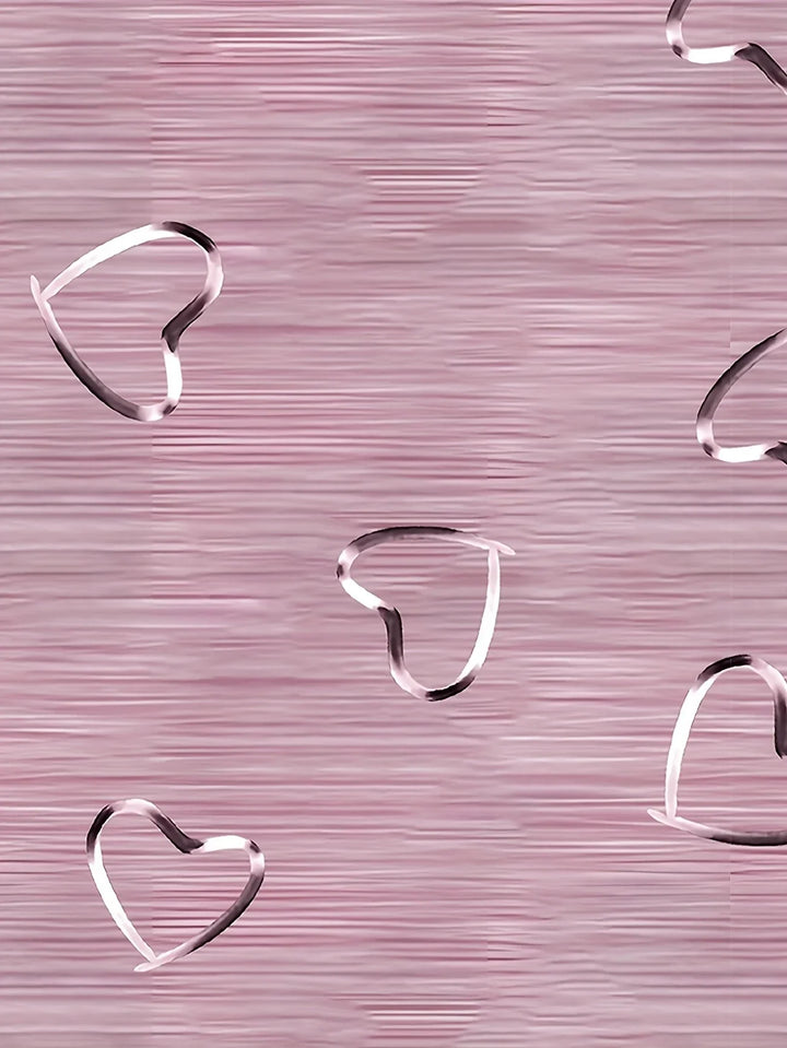 Emlyn – Modisches Oberteil Mit V-Ausschnitt Und Herz Drucken