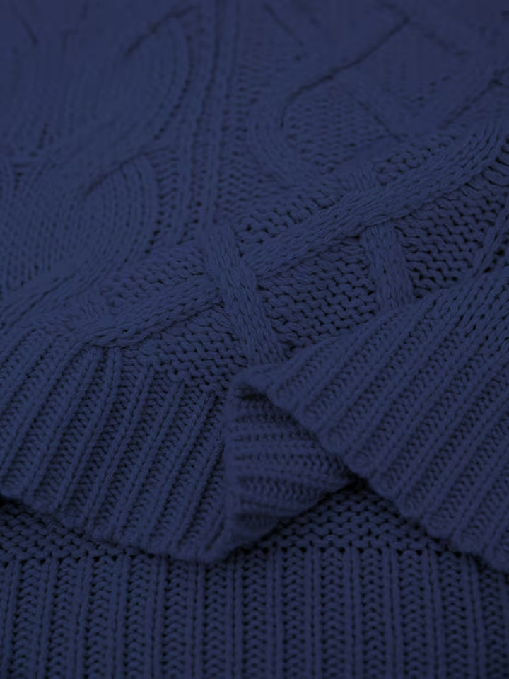 Elayra - Locker Sitzender Strick Pullover