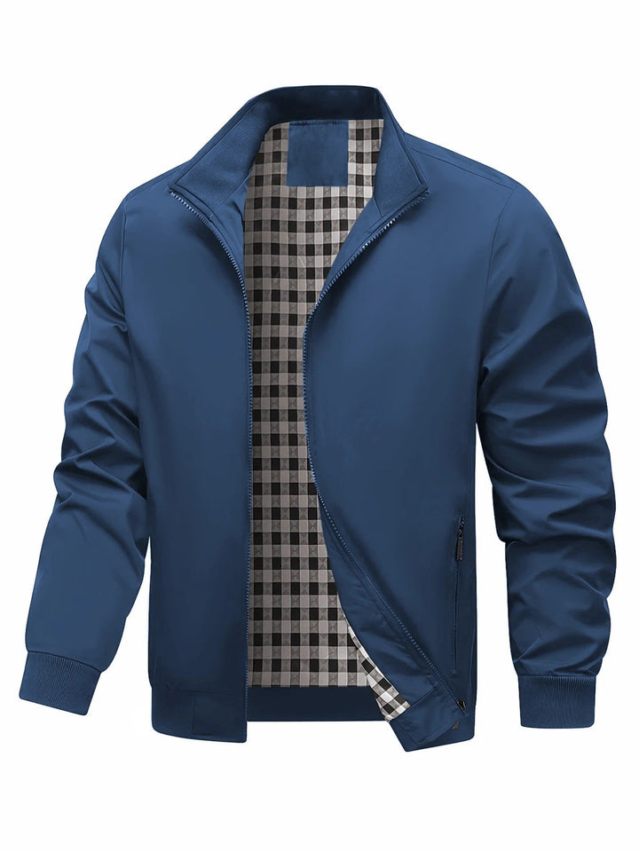 Charith - Lässige Langarm Jacke Mit Reißverschluss