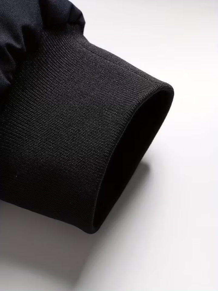 Sylvain – Kapuzen Jacke Im Luftwaffe Stil Mit Reißverschluss