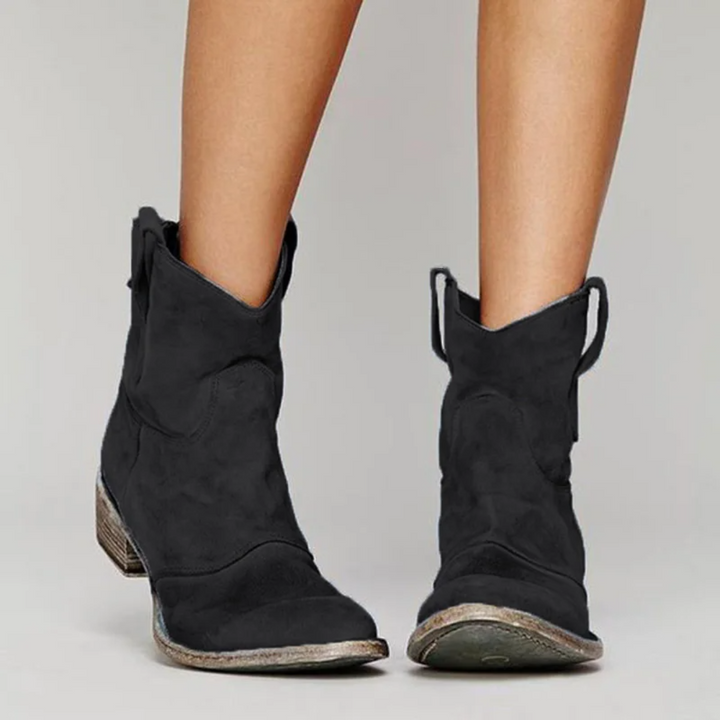 Noyara – Elegante Stiefeletten Aus Wildleder