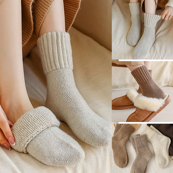 Woolora - Luxus Warme Wollsocken