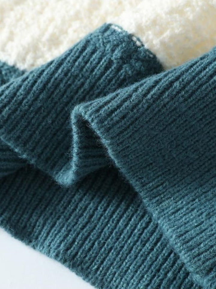 Jorren – Rund Hals Streifen Pullover