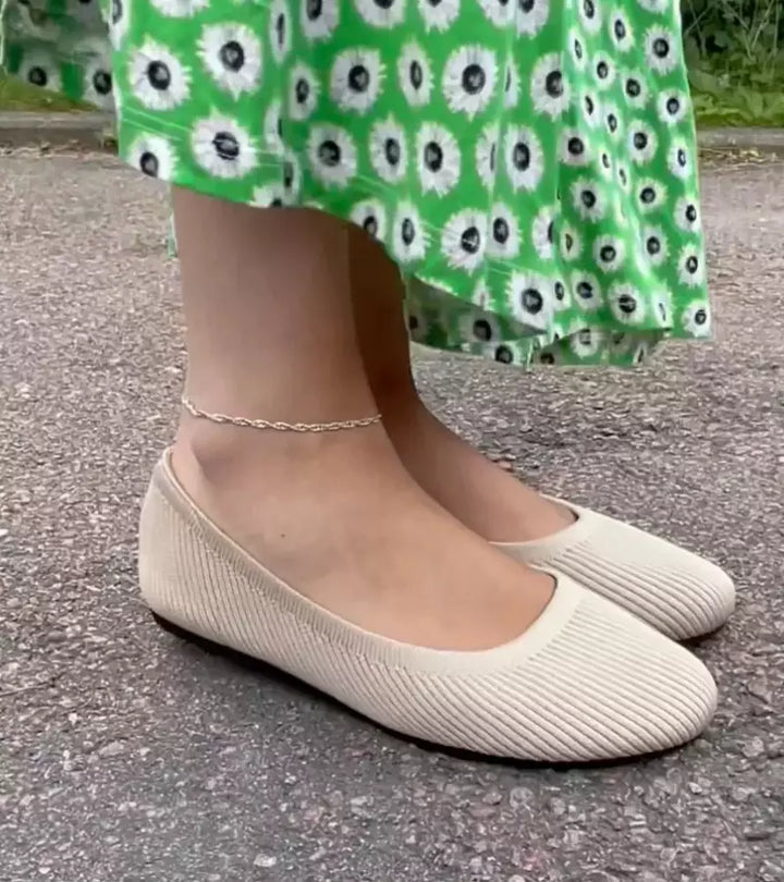 Alfia – Ultra Bequem Ballett Flach