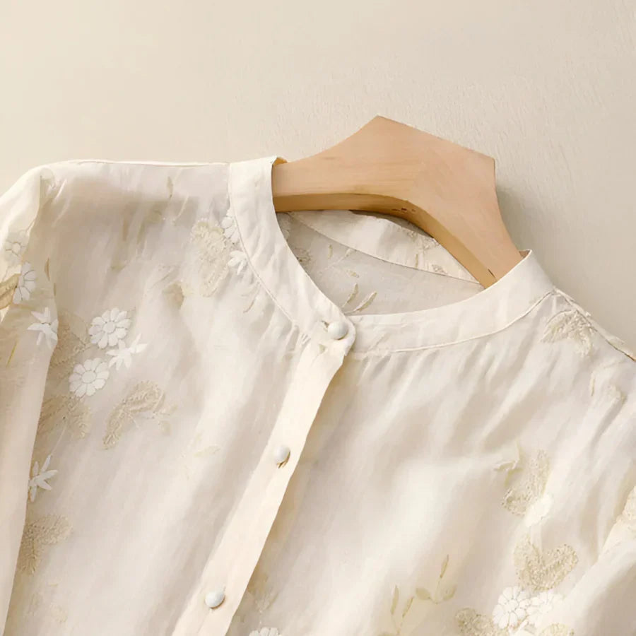 Nanda - Leichte Baumwollbluse
