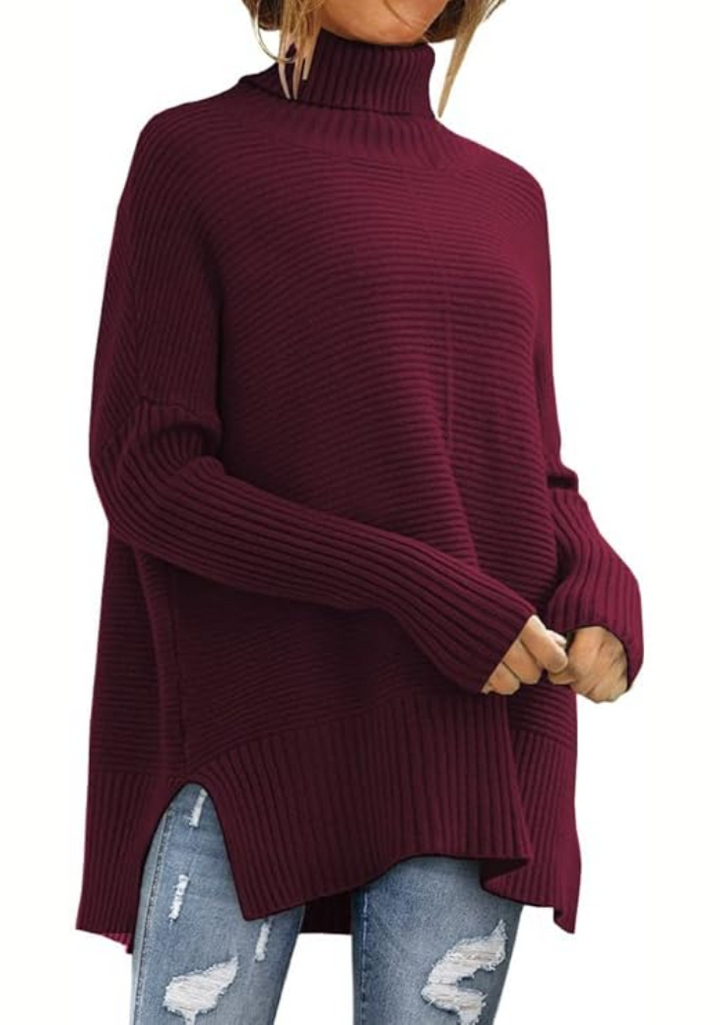 Ambra – Strickpullover Mit Rollkragen