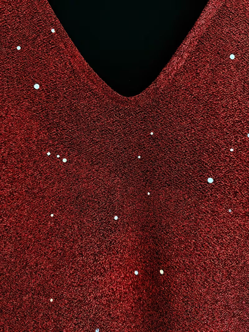 Eglantina – Midikleid Mit Aufwendigen Stickereien Und Perlen