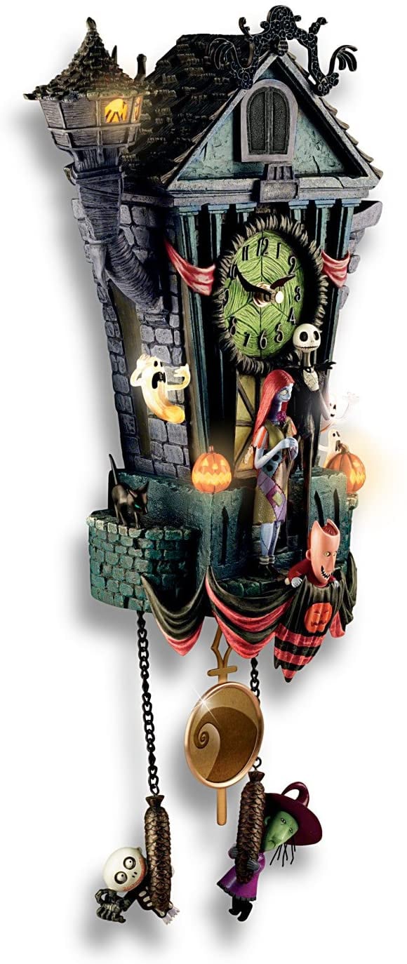 HallowClock – Halloween Wanduhr, Albtraum vor Weihnachten