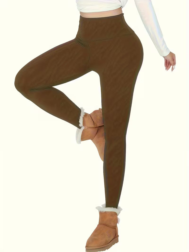 Linzay – Leggings Mit Hohem Bund Und Thermofleece-Futter