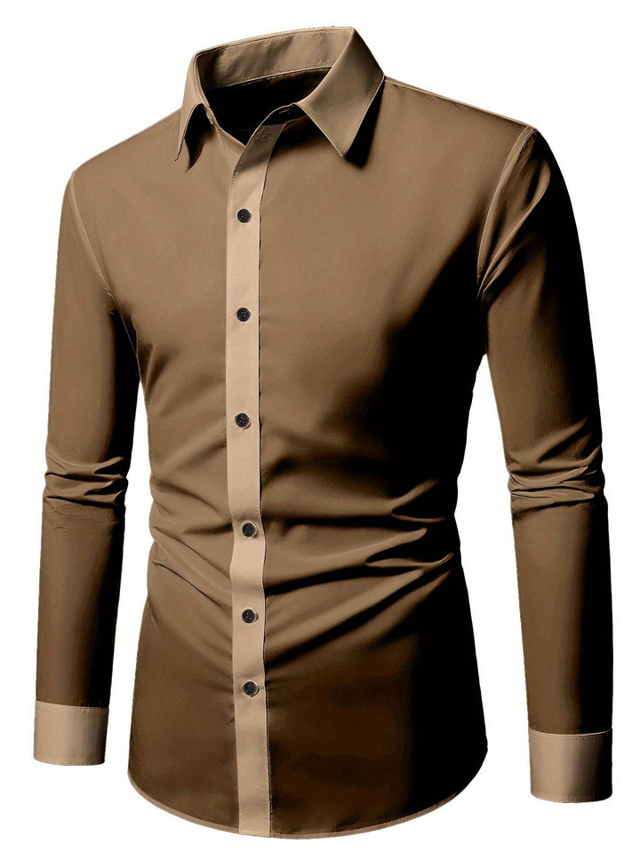 Tayib – Langärmliges Hemd Mit Knöpfen