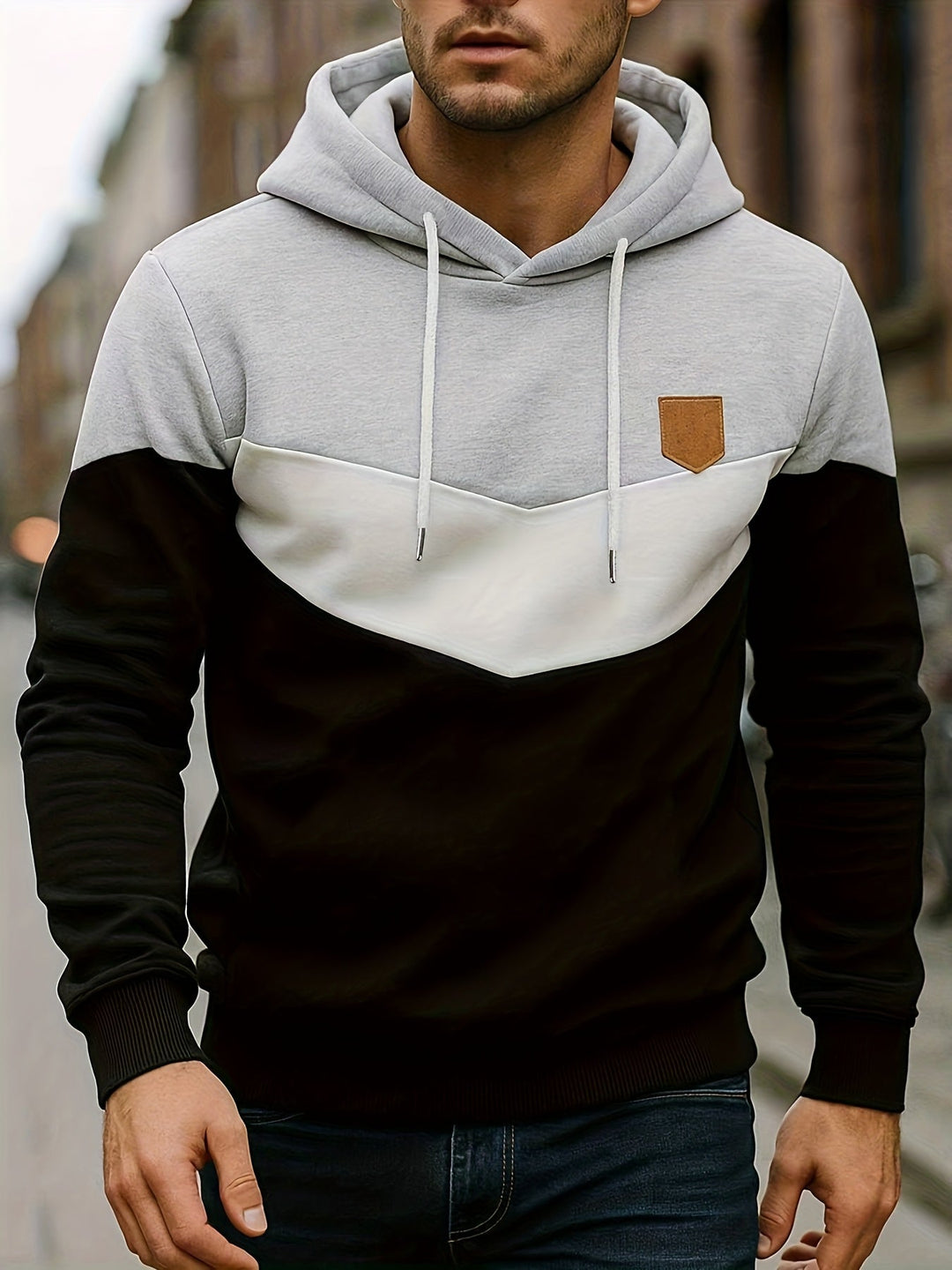 Niclas – Lässiges Kapuzensweatshirt Mit Langen Ärmeln