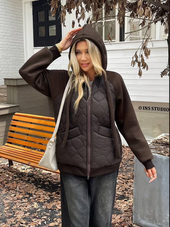 Adriyan – Langarmjacke mit Gesteppten Einsätzen