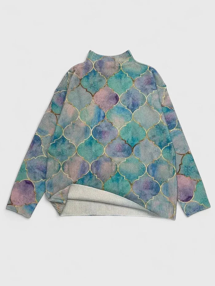 Giuliana – Langärmeliger Strick Pullover