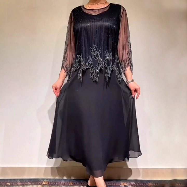 Eiriana – Elegantes Midi Kleid