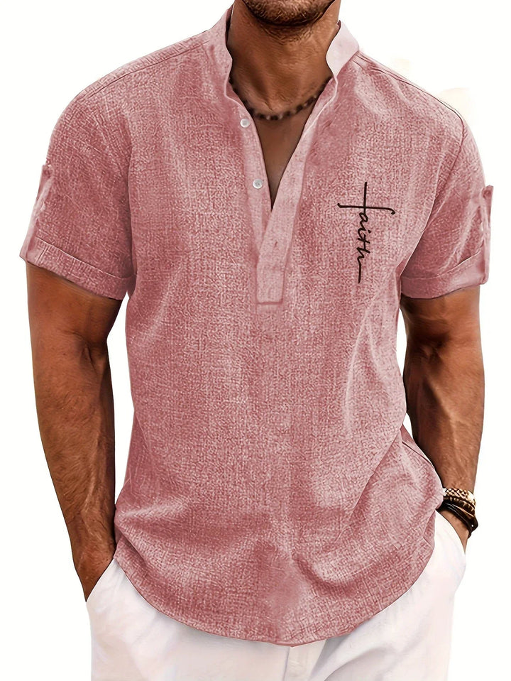 Samuelson - Elegantes Kurzarmhemd Mit Kragen