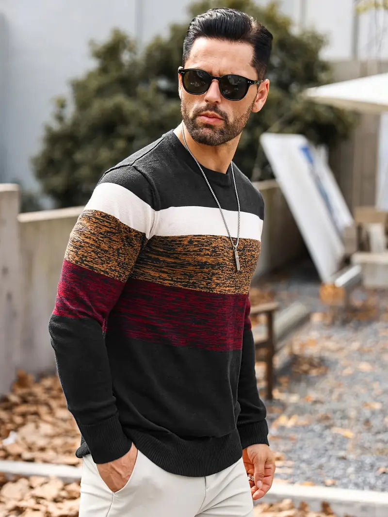 Eliseo - Langärmeliger Strickpullover