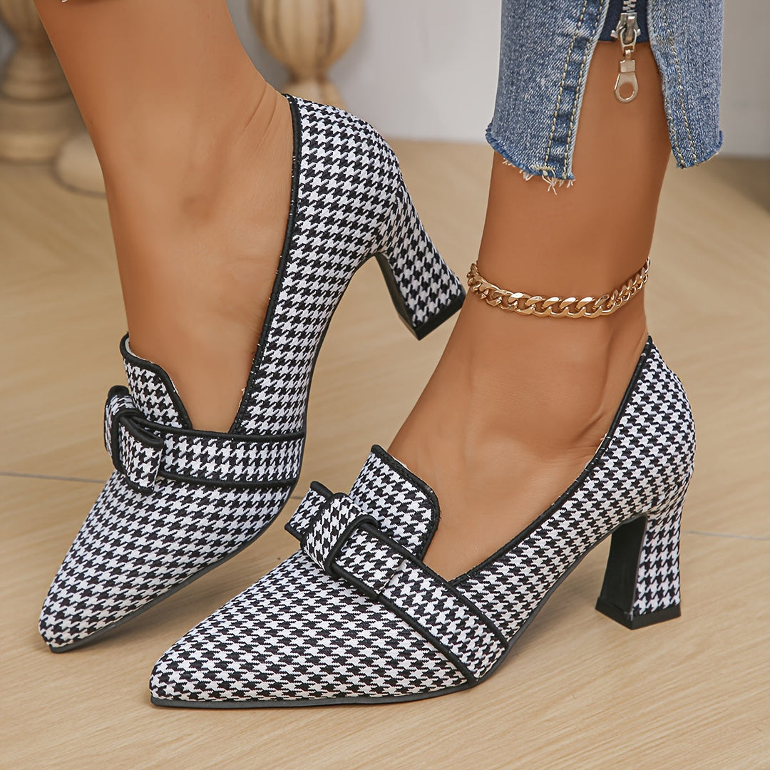 Alison - Lässige Spitze Zehen Pumps