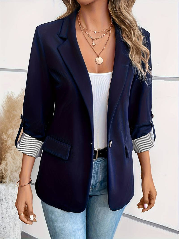 Galiah - Eleganter Zweireiher Blazer Mit Reverskragen