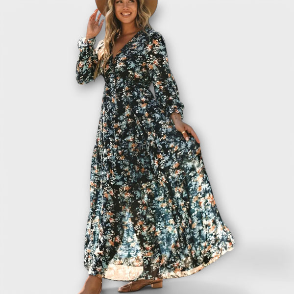 Vanna - Elegantes Kleid mit Langen Ärmeln
