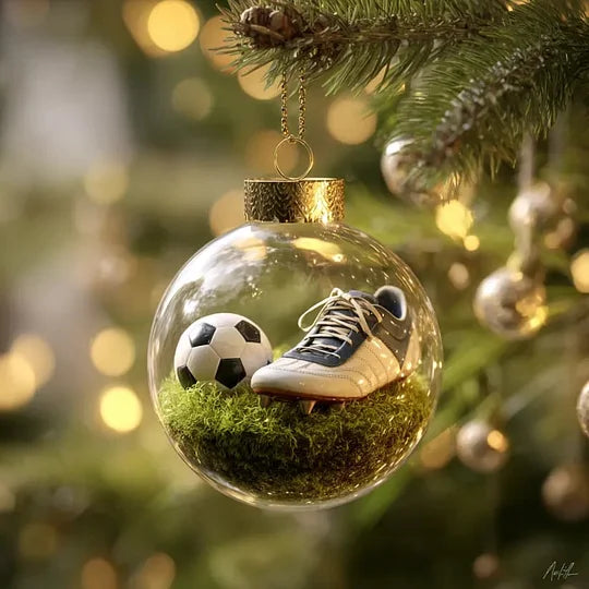 MerryBall – Sportliche Weihnachtskugel Aus Glas