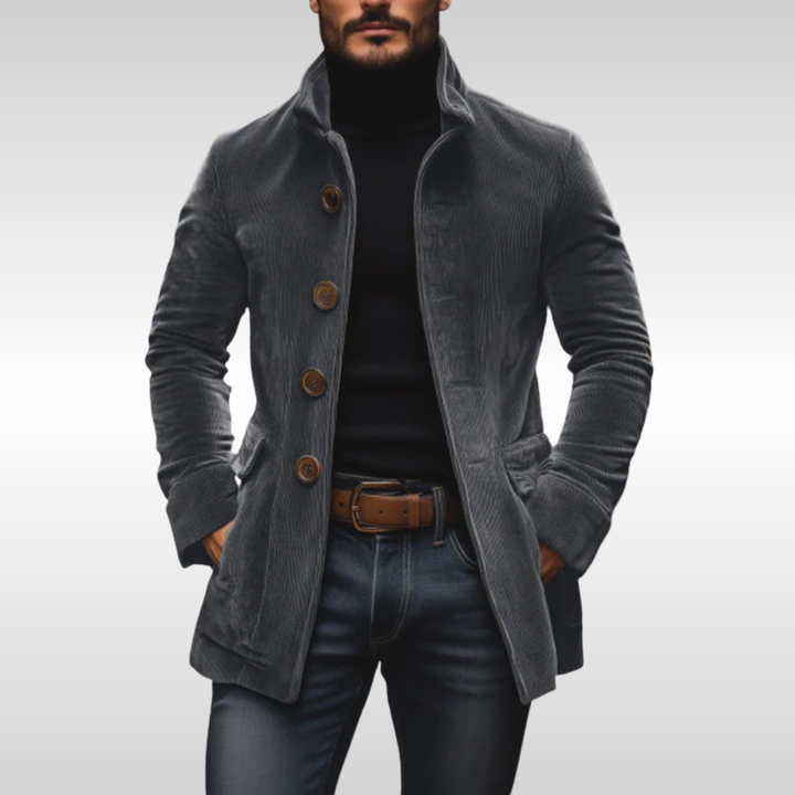 Eddard – Langärmelige Cord Jacke
