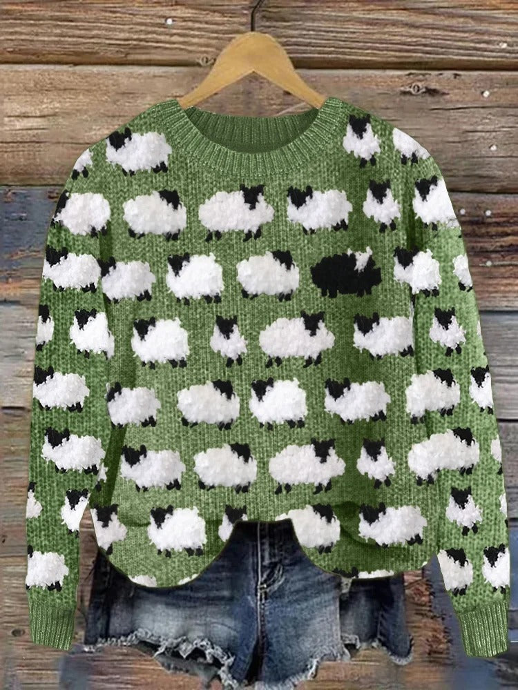 Beena – Rund Hals Strick Pullover