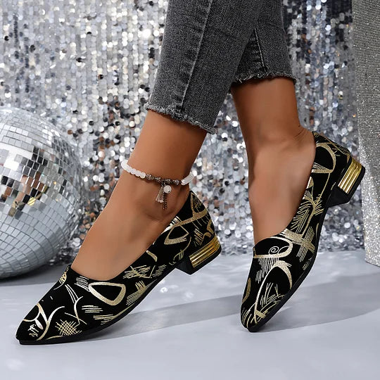 Fernandez – Atmungsaktive Schuhe Mit Niedrigem Absatz