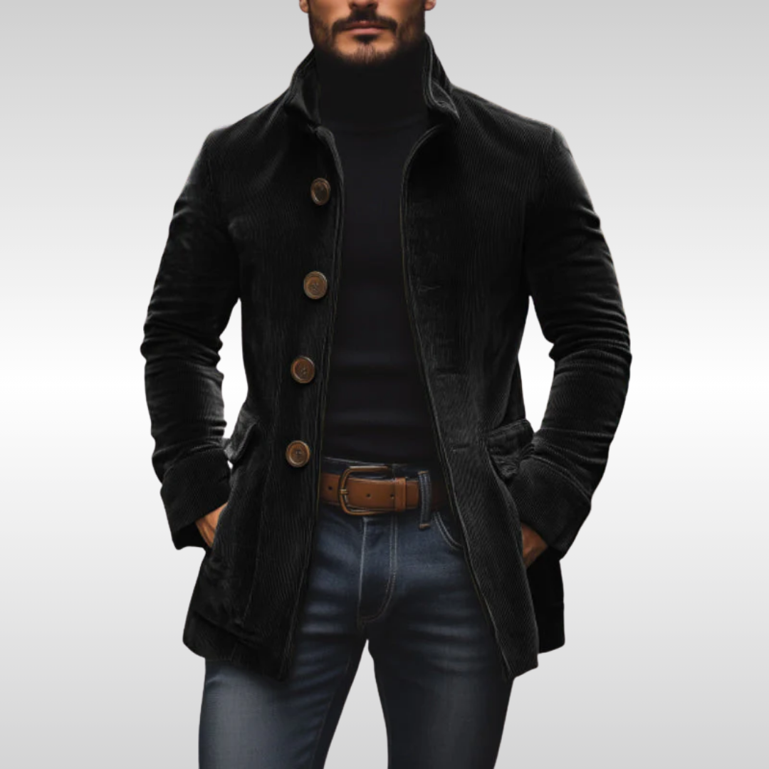 Eddard – Langärmelige Cord Jacke