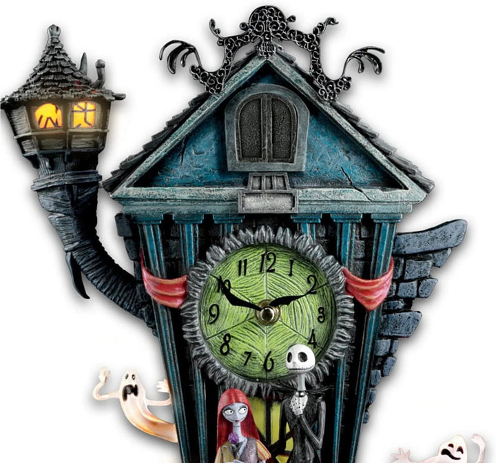 HallowClock – Halloween Wanduhr, Albtraum vor Weihnachten