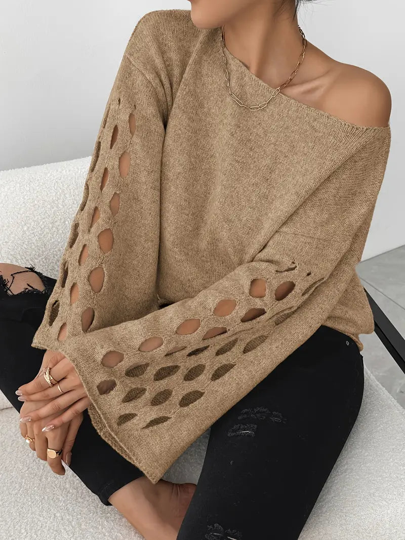 Lanola – Lässiger Pullover Mit Glockenärmeln