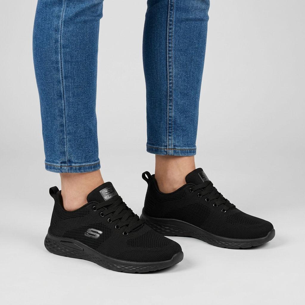 Alixia - Bequeme Sneaker Mit Schnürung