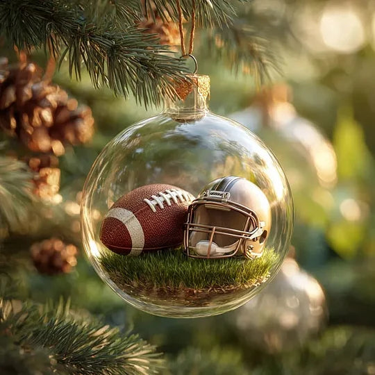 MerryBall – Sportliche Weihnachtskugel Aus Glas