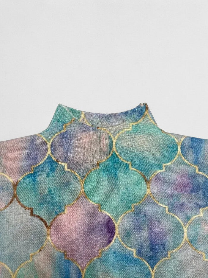 Giuliana – Langärmeliger Strick Pullover