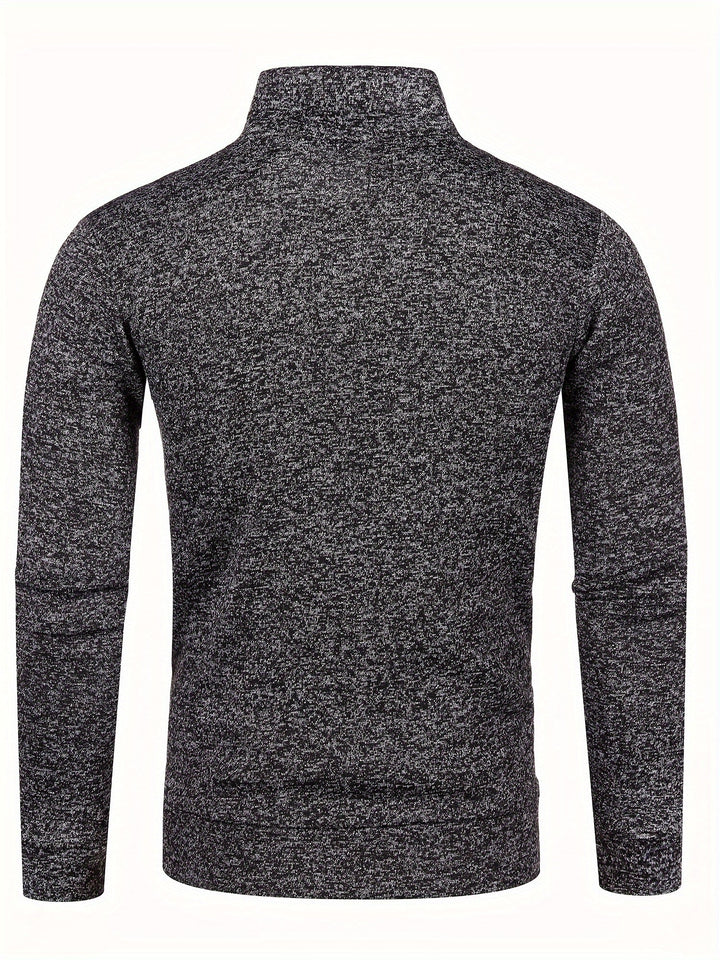Grzegorz – Langärmelige Strickjacke Mit Reißverschluss