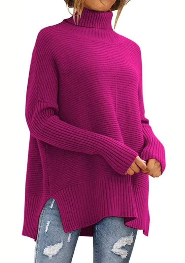 Ambra – Strickpullover Mit Rollkragen