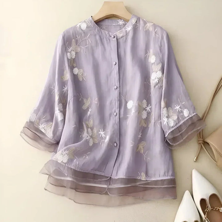Nanda - Leichte Baumwollbluse