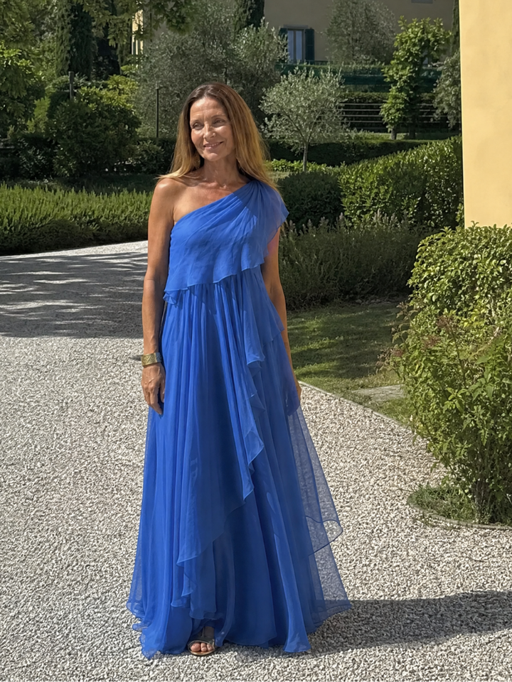 Seyma - Maxi Kleid Mit Rüschen