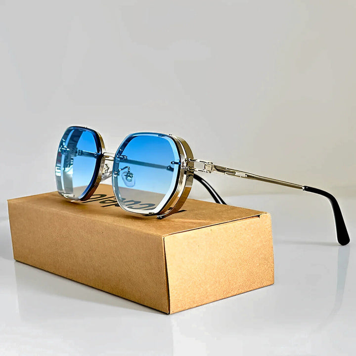 NovaShade – Sonnenbrille mit Quadratischen Gläsern im Farbverlauf