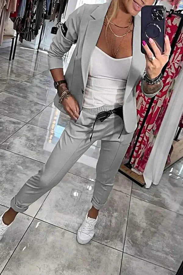 Kseniya - Eleganter Satz Von Blazer Und Hose