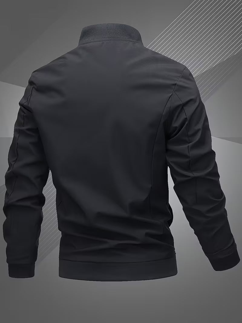Tomas – Langarmjacke Mit Reißverschluss
