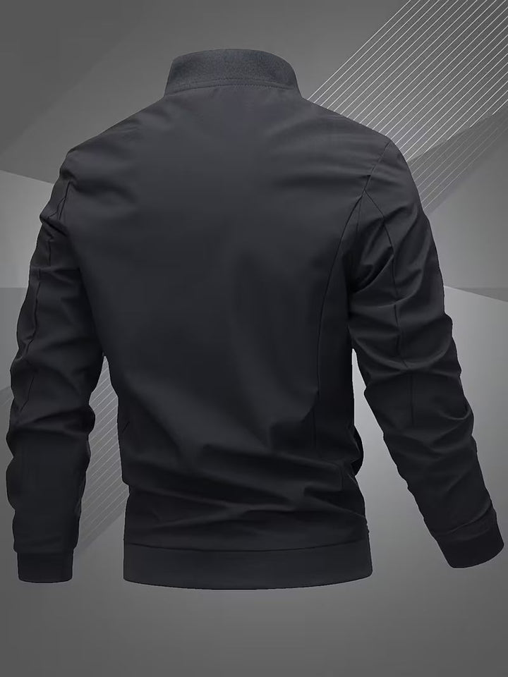 Tomas – Langarmjacke Mit Reißverschluss