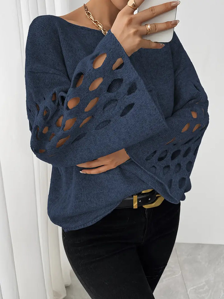Lanola – Lässiger Pullover Mit Glockenärmeln