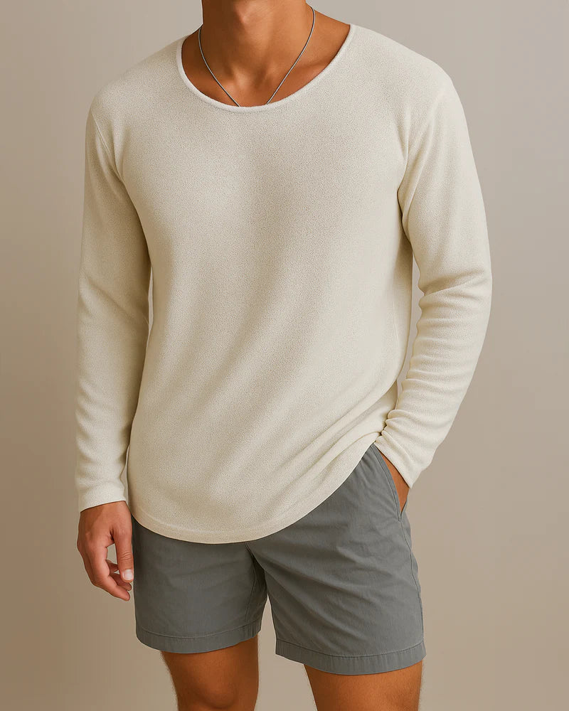 Beltran – Elegantes Langarm Strick Hemd