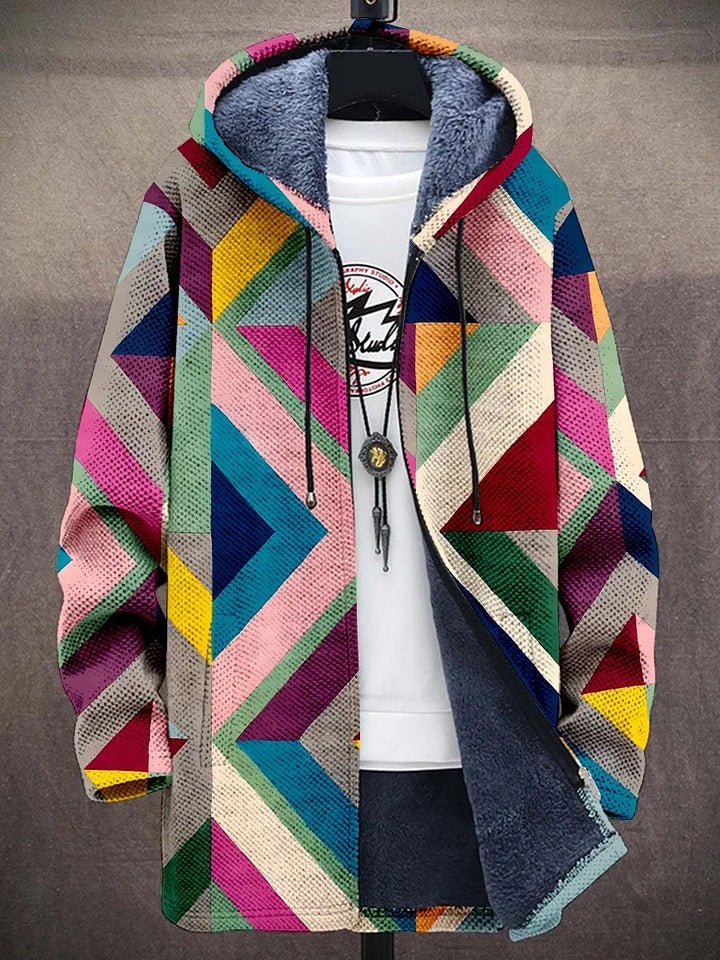 Aria - Luxuriöse Strickjacke mit künstlerischem Reißverschluss