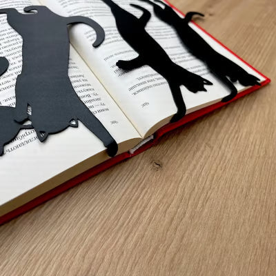 KittyMark – Metall Lesezeichen in Form einer Katze