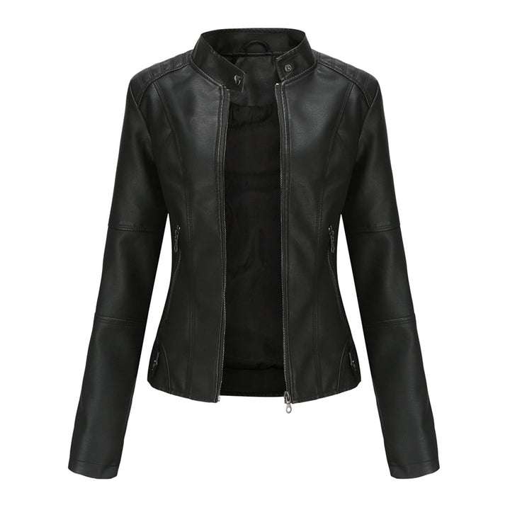 Hanneke - Stylische Leder Jacke
