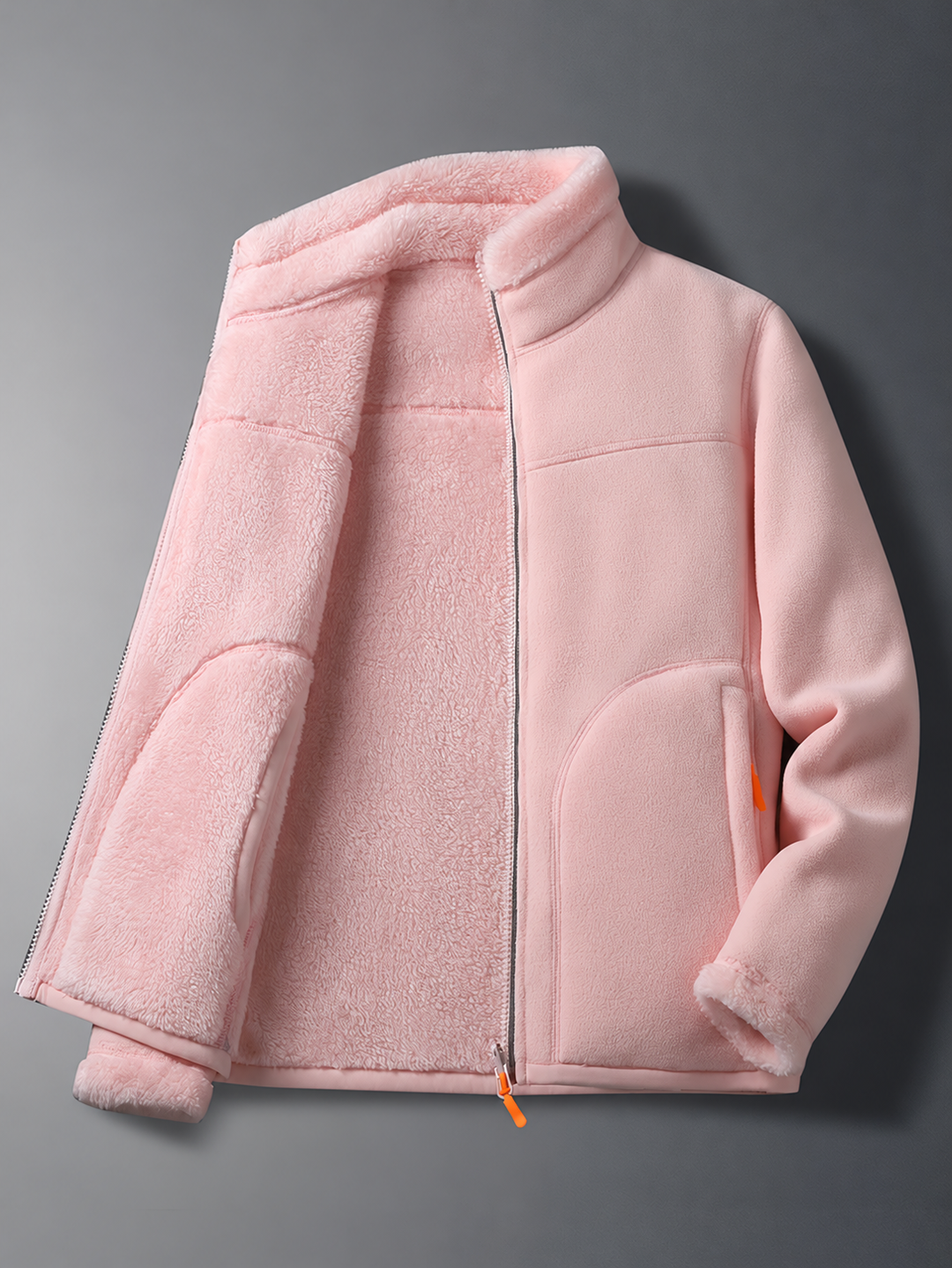 Milissa - Langärmelige Winter Jacke Mit Tasche