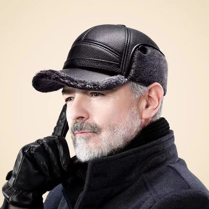 Arkadiusz – Pelz Leder Kappe